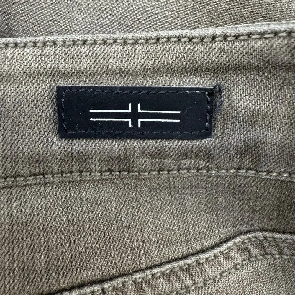 Liverpool Cargo Jeans Women's 8/29 Olive Green The Ankle Cargo Skinny Preppy - Picture 11 of 16